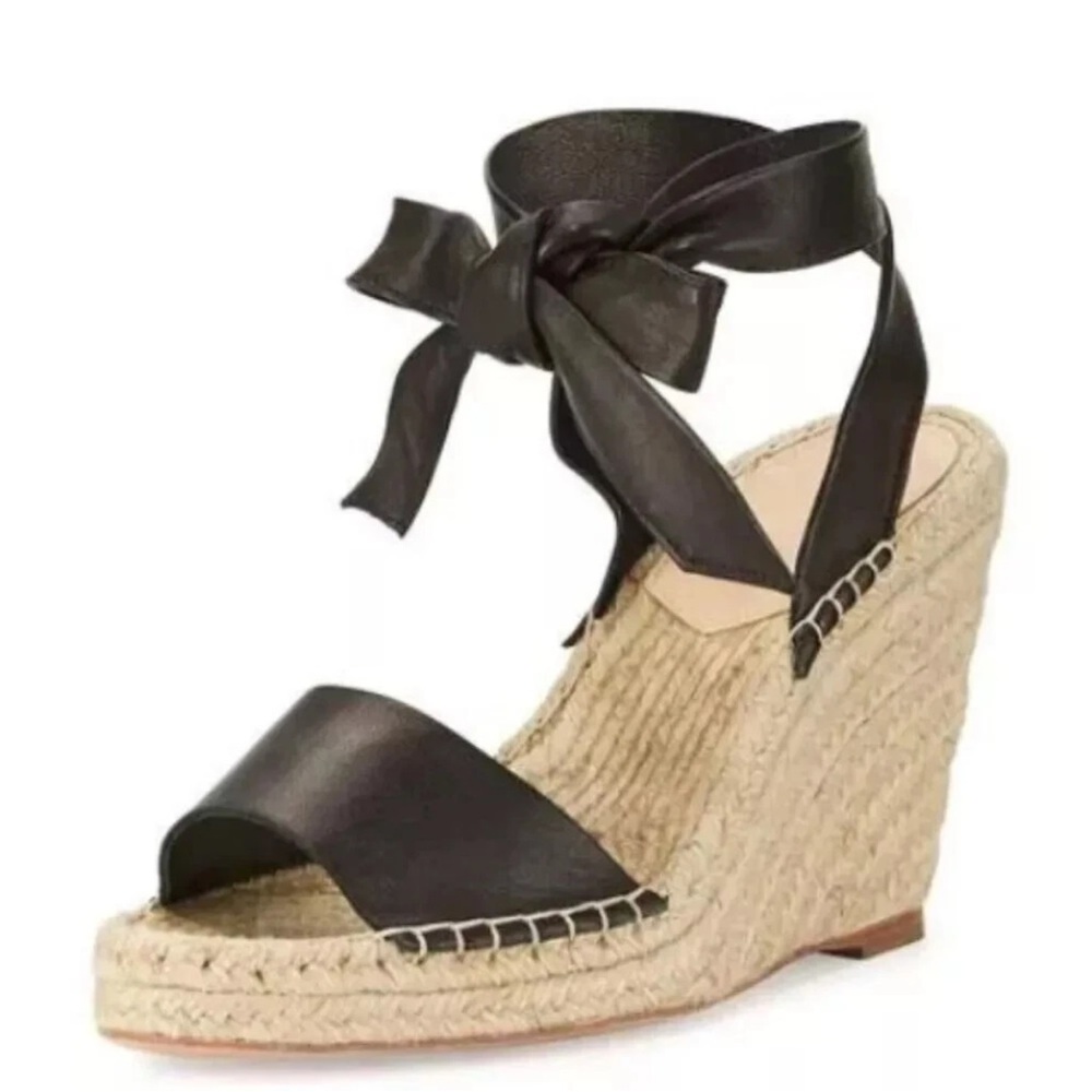 Loeffler Randall Leather Harper Espadrille Sandals